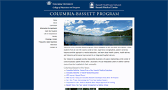 Desktop Screenshot of columbia-bassett.org